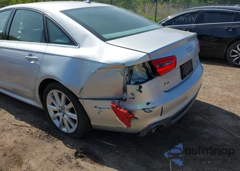 2014 Audi A6 3.0T Premium Plus from USA, damaged, VIN WAUHGAFC2EN054767